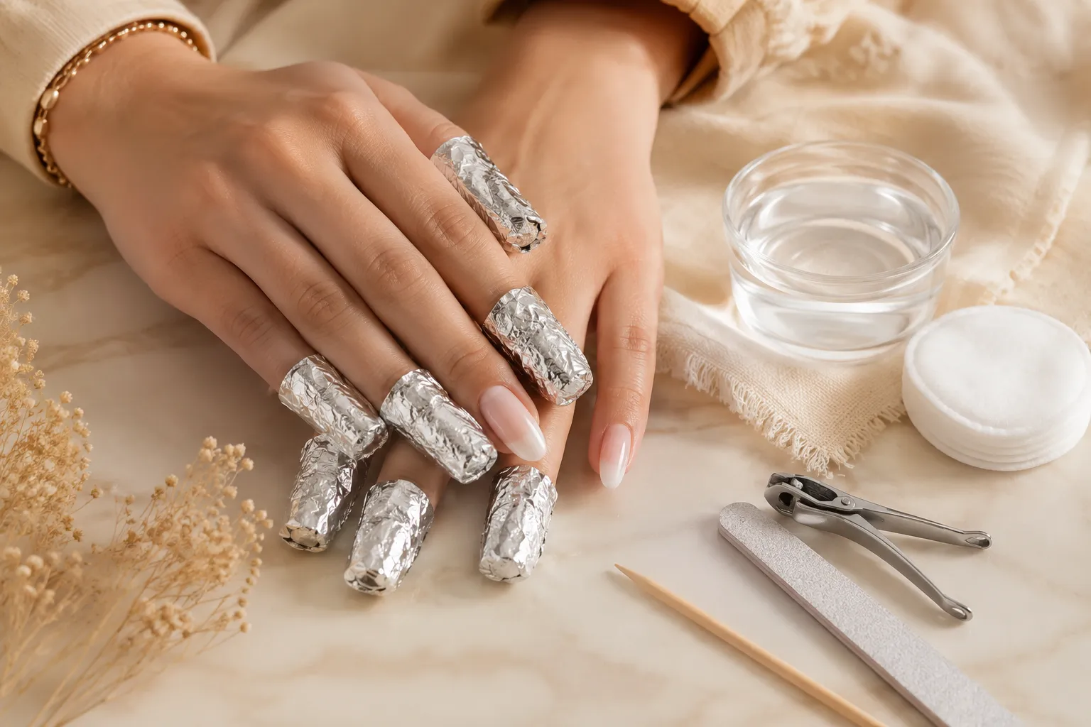 Remove Acrylic Nails