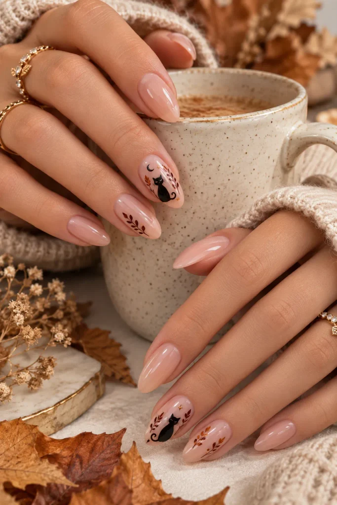 Black Cat Nails
