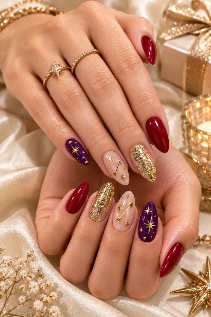 Sagittarius Nails