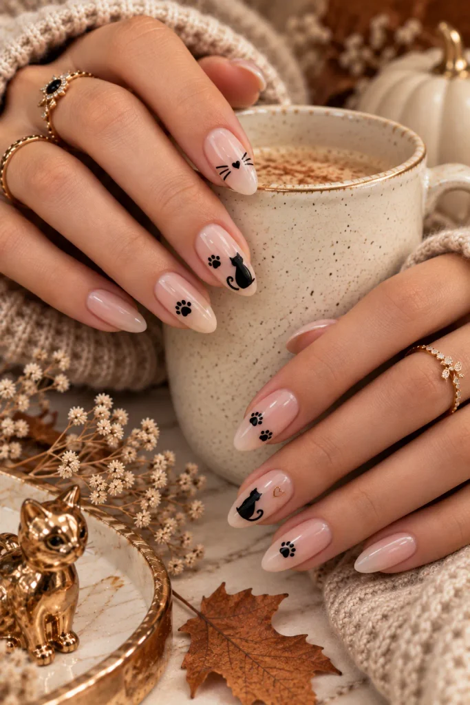 Black Cat Nails