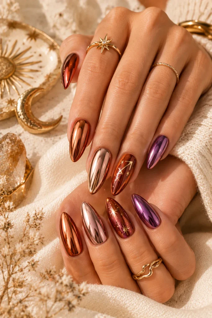 Sagittarius Nails