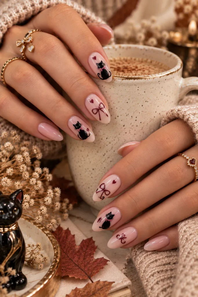 Black Cat Nails